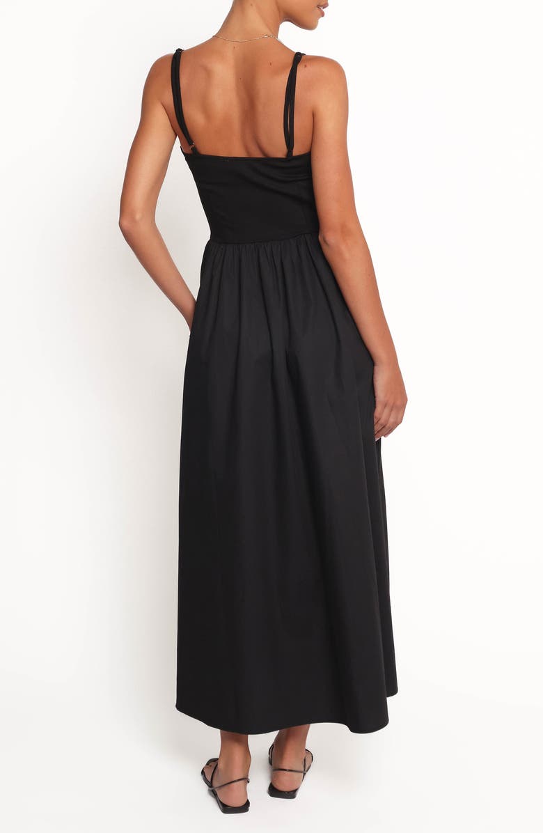 Petal & Pup Jacinta Maxi Dress, Alternate, color, Black