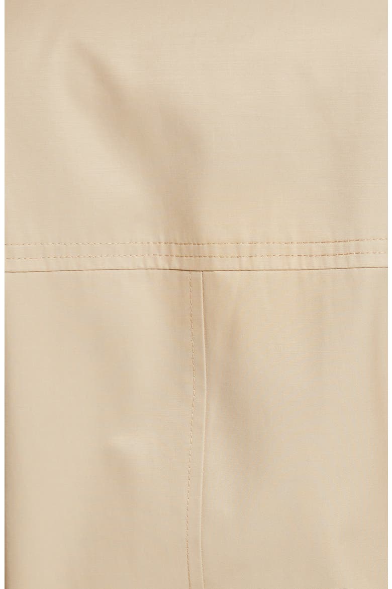 Water Repellent Belted Trench Coat with Removable Hood, Alternate, color, SAND
