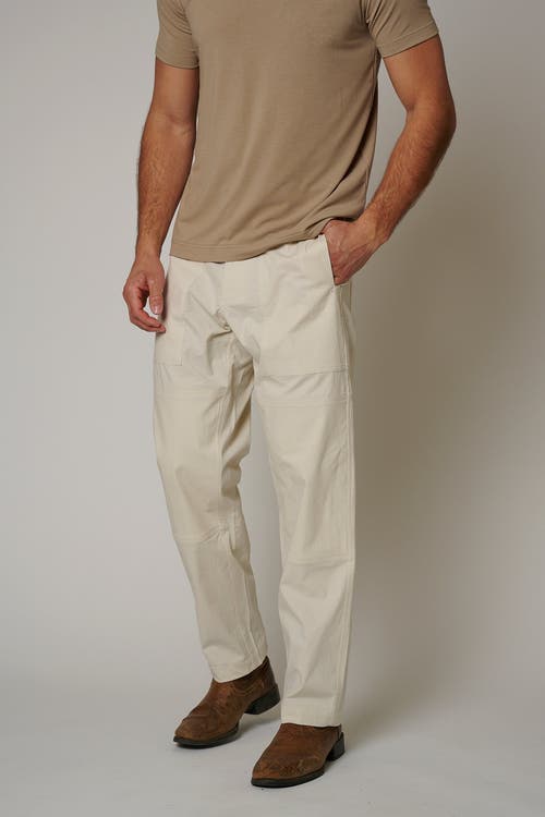 Leisure Lab Cotton Ripstop Pants In Northstar