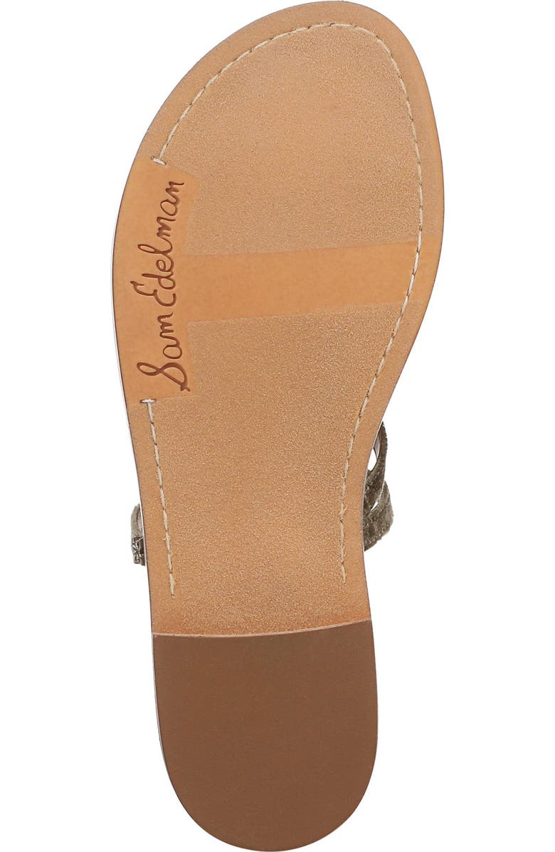 Sam Edelman Harlyn Toe Loop Slide Sandal, Alternate, color, Mushroom