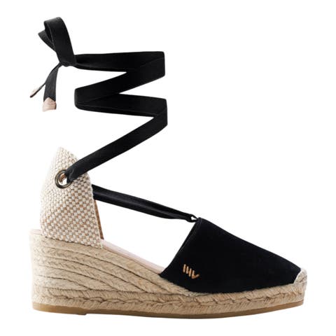 Fosca Suede Espadrille Wedges