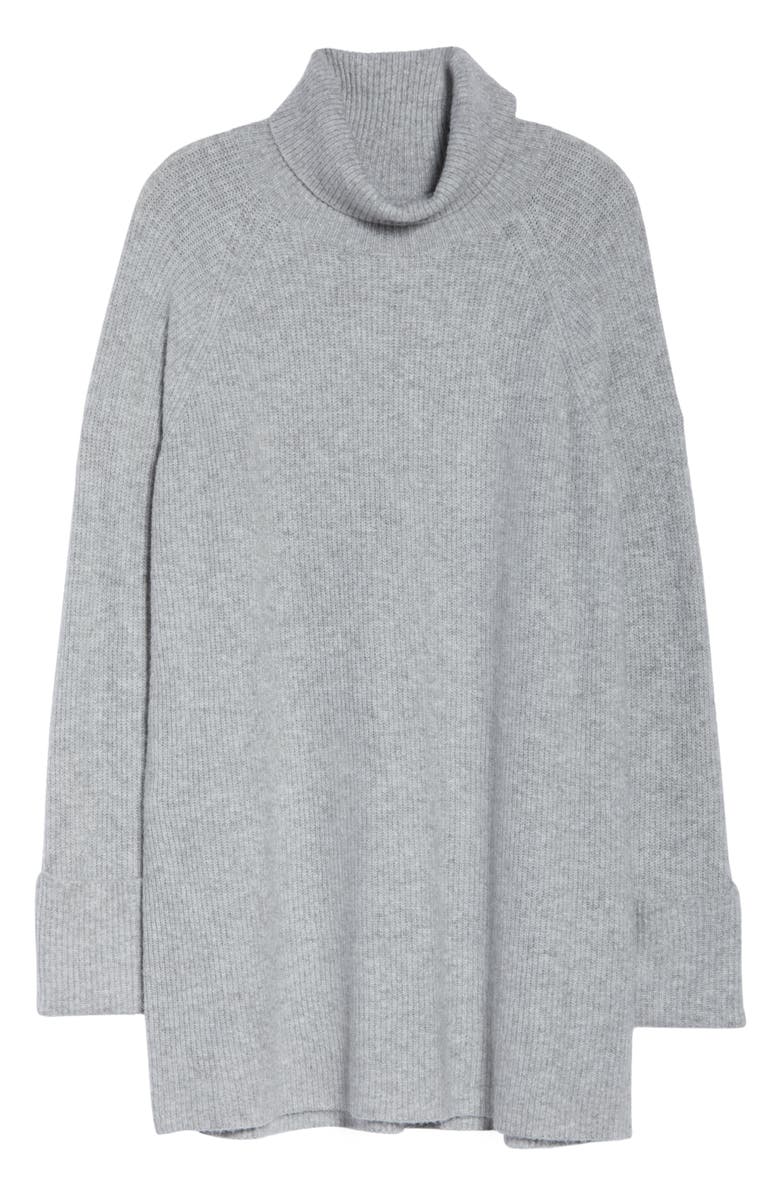 Halogen<sup>®</sup> Ribbed Turtleneck Sweater, Alternate, color,