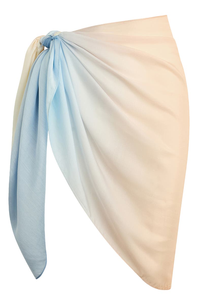 Favorite Daughter The Ombré Scarf, Alternate, color, Ivory Multi