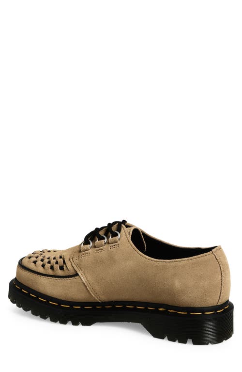 Dr. Martens Tan Ramsey Savannah Suede Derbys In Brown