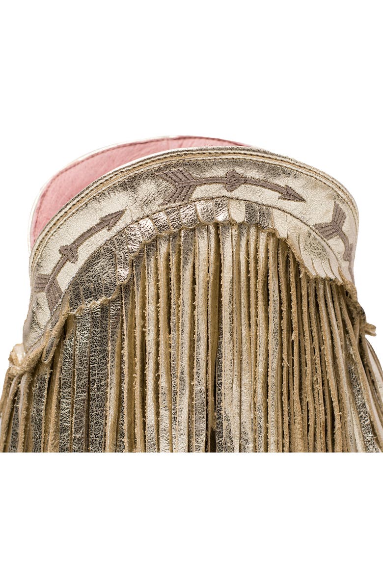 Lane Boots x Junk Gypsy Spitfire Fringe Bootie, Alternate, color,