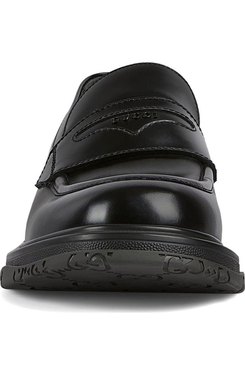Gucci Posey Loafer, Alternate, color, 1000 Black