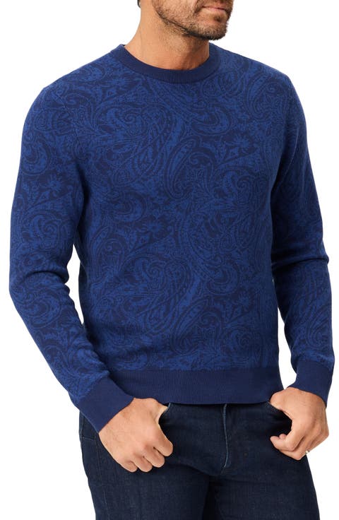 Vomano Paisley Crewneck Sweater