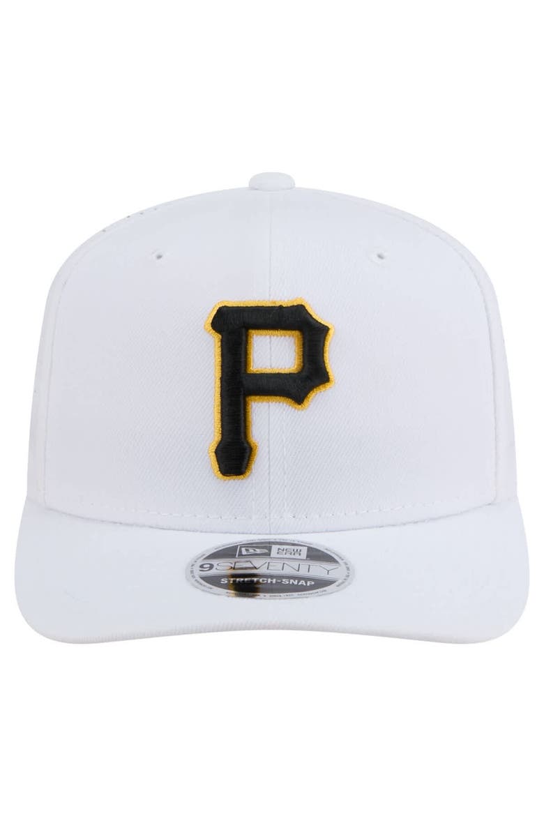 Men's New Era White Pittsburgh Pirates COOLERA 9SEVENTY Adjustable Hat, Alternate, color, White
