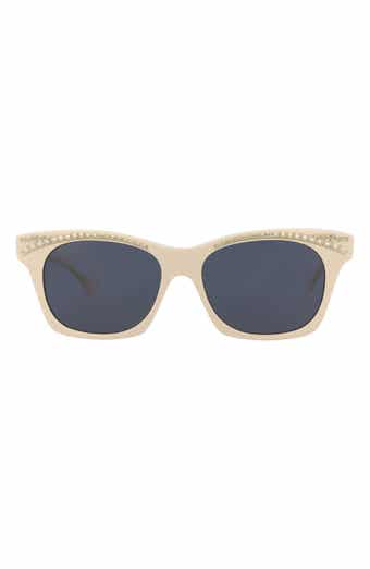 Gucci 55mm Cat Eye Sunglasses