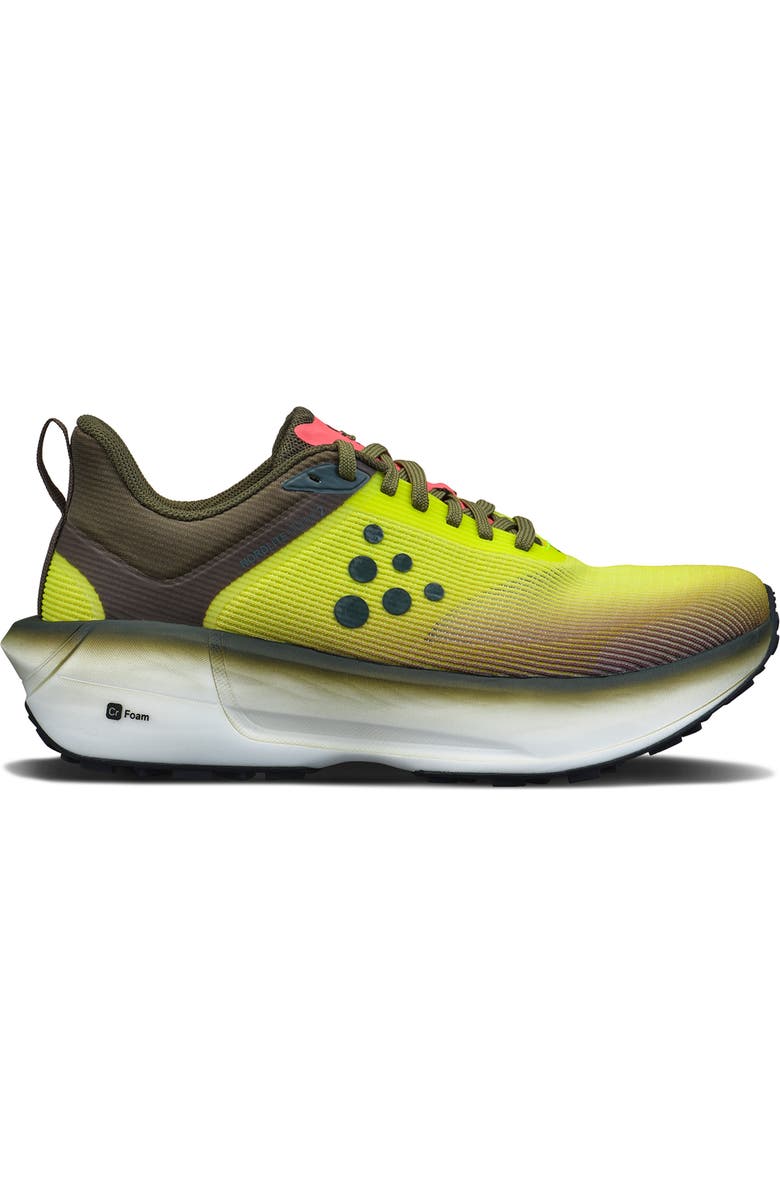 Craft Nordlite Ultra 2 Running Shoe, Alternate, color, Flumino/ Contrast Green