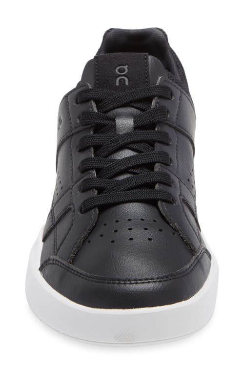 On The Roger Clubhouse Tennis Sneaker In Black