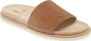 Brunello Cucinelli Suede Slide Sandal