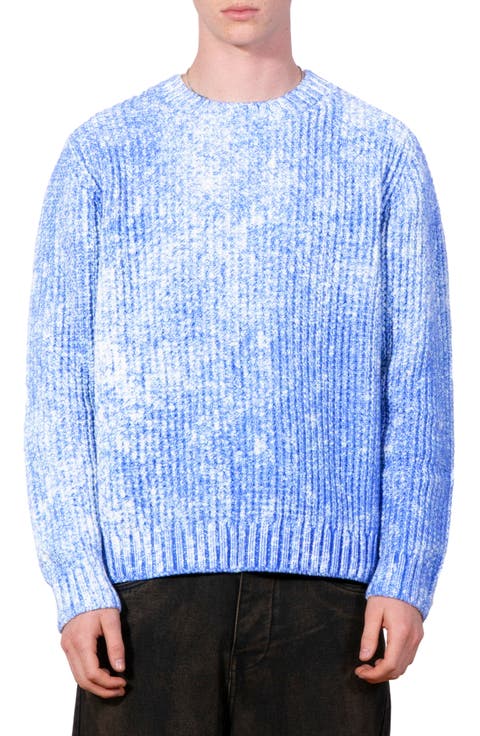 Acid Wash Oversize Sweater