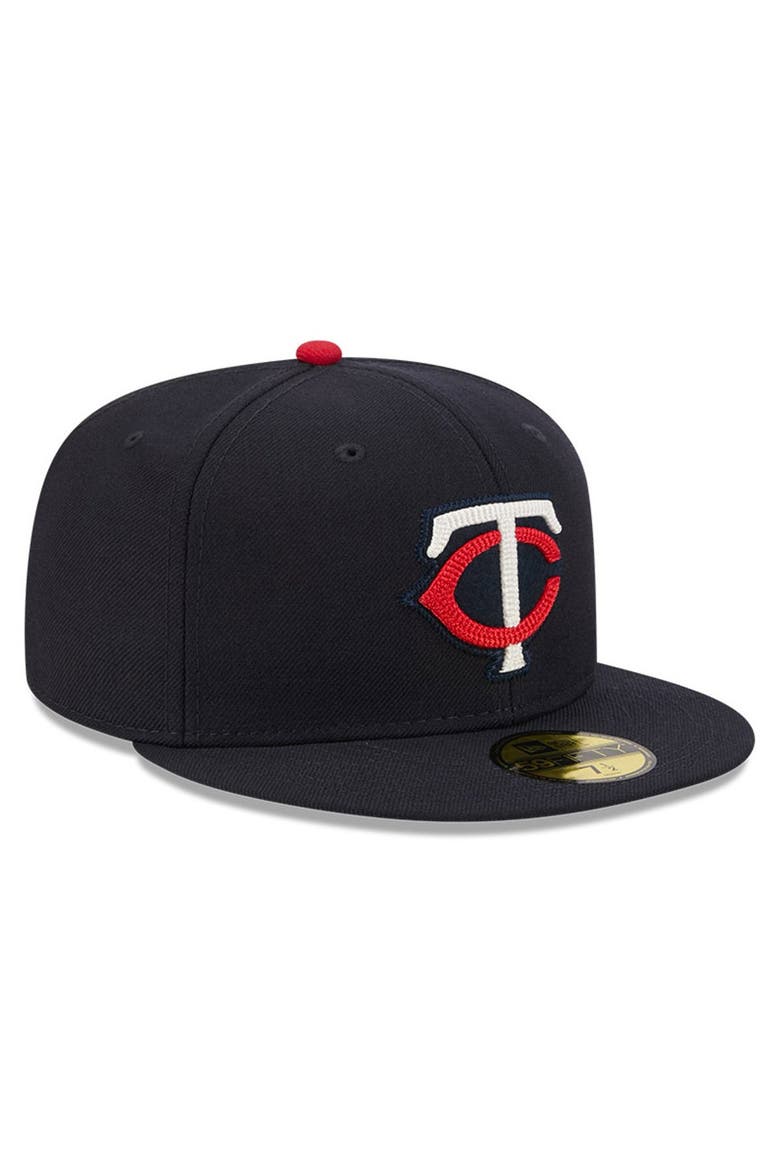 Men's New Era Navy Minnesota Twins 2026 Field of Dreams 59FIFTY Fitted Hat, Alternate, color, Navy