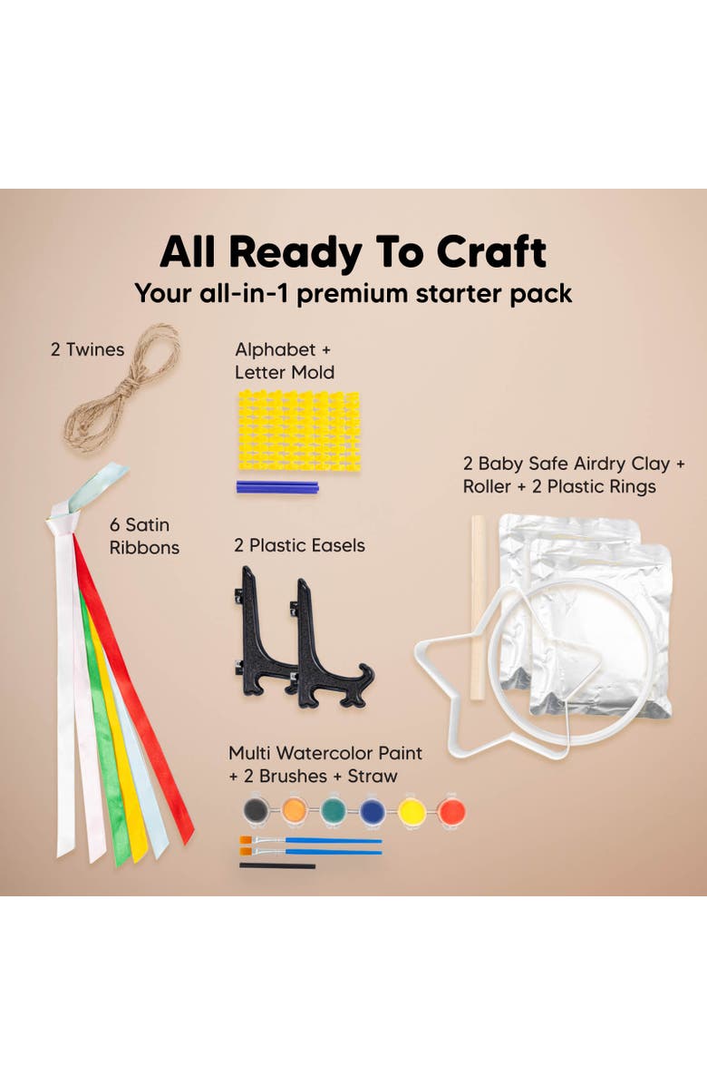 KeaBabies Twinkle Ornament Keepsake Kit, Alternate, color,