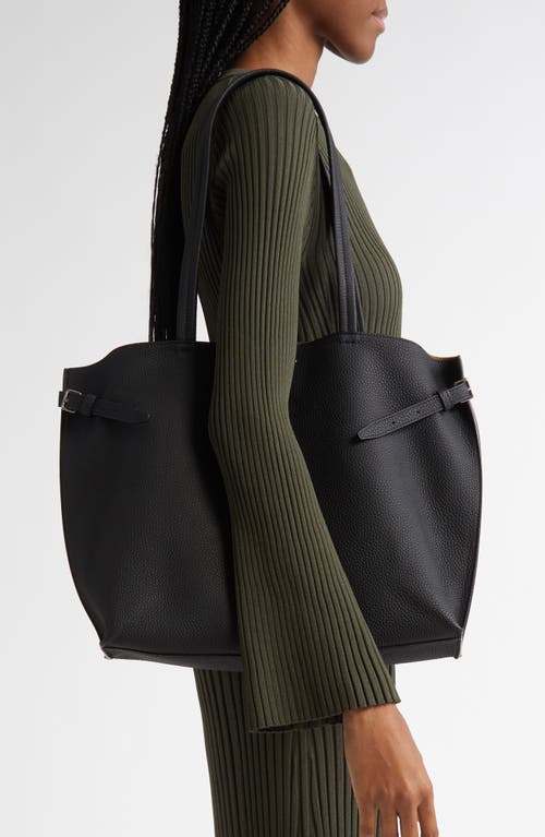 Proenza Schouler Days Leather Tote In Black 001