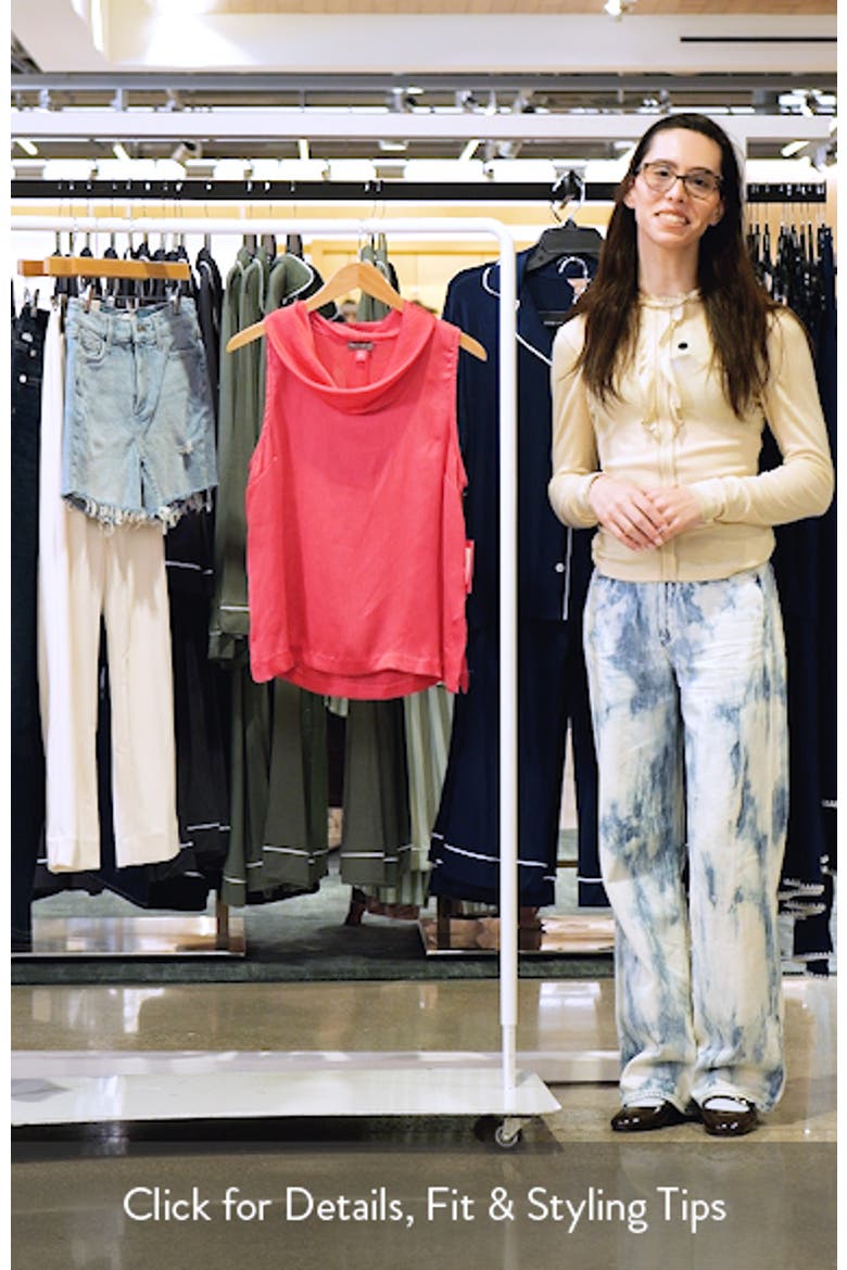 Cowl Neck Sleeveless Top video