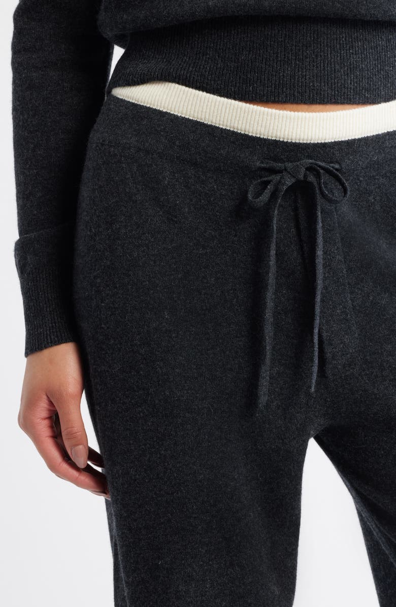 ARTLESS FOREVER Tove Layered Sweater Pants, Alternate, color, Charcoal