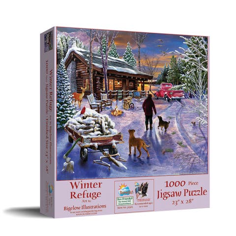 Winter Refuge 1000 piece Jigsaw Puzzle for Adults