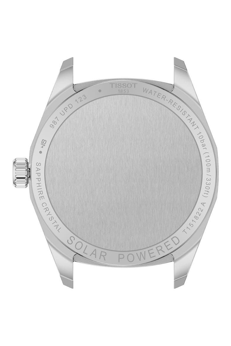 PRC 100 Solar Quartz Bracelet Watch, 34mm, Alternate, color, WHITE MOTHER OF PEARL