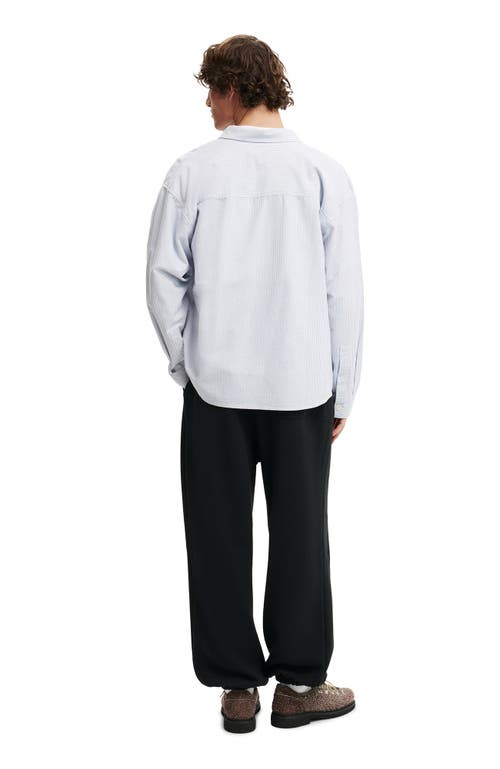 Cotton On Super Baggy Cuffed Track Pant In Black