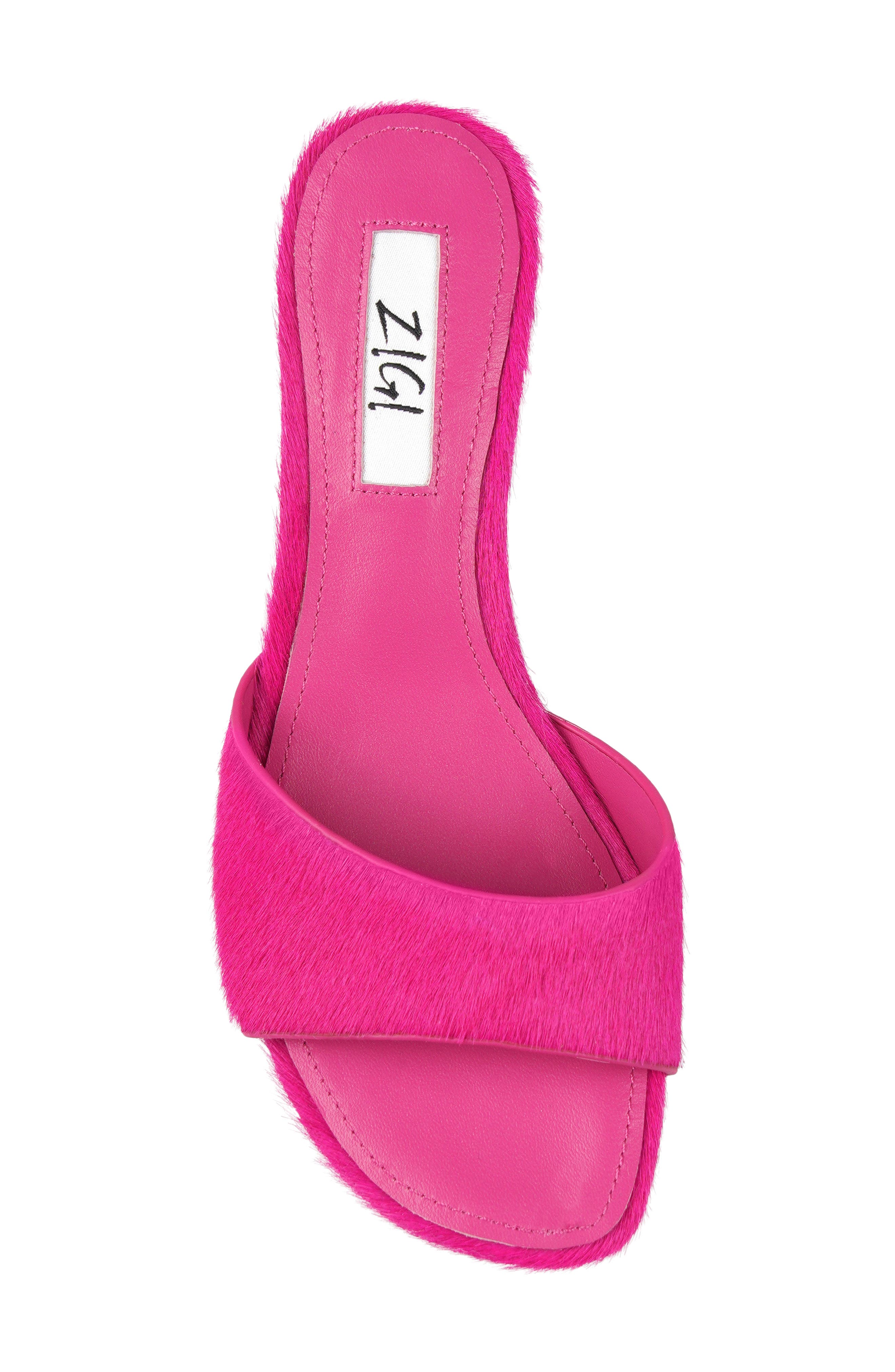 Cashmoney  Slide Sandal, Alternate, color, FUSCHA LEATHER