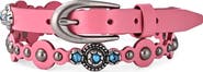 OLD TREND Rosa Genuine Leather Embellished Vintage Inspired Belt
