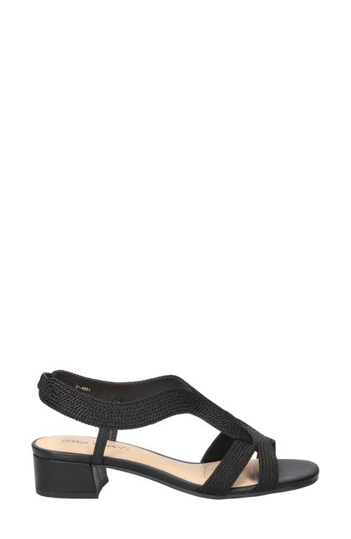 EASY STREET EASY STREET FESTIVAL BLOCK HEEL SLINGBACK SANDAL