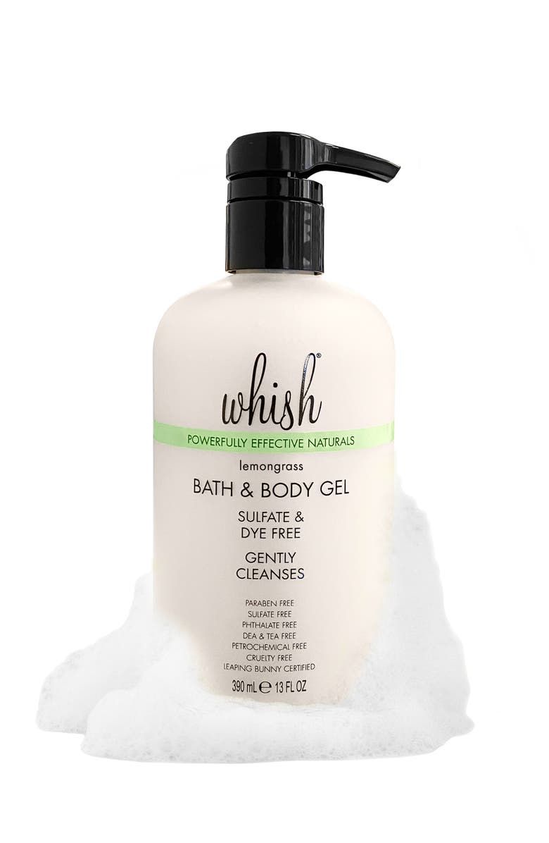 Whish Beauty Bath & Body Gel, Alternate, color, Lemongrass