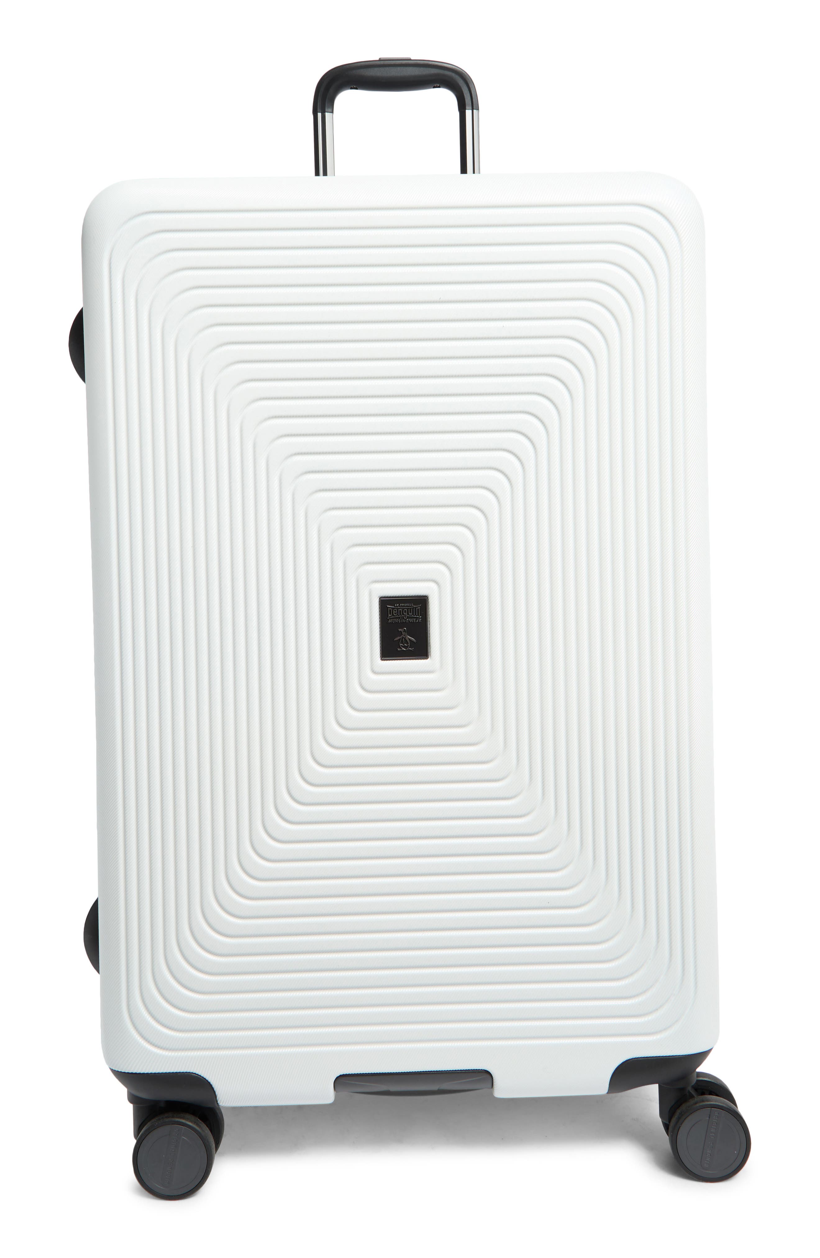 Original Penguin Finnes 29-Inch Hardside Spinner Luggage, Main, color, White