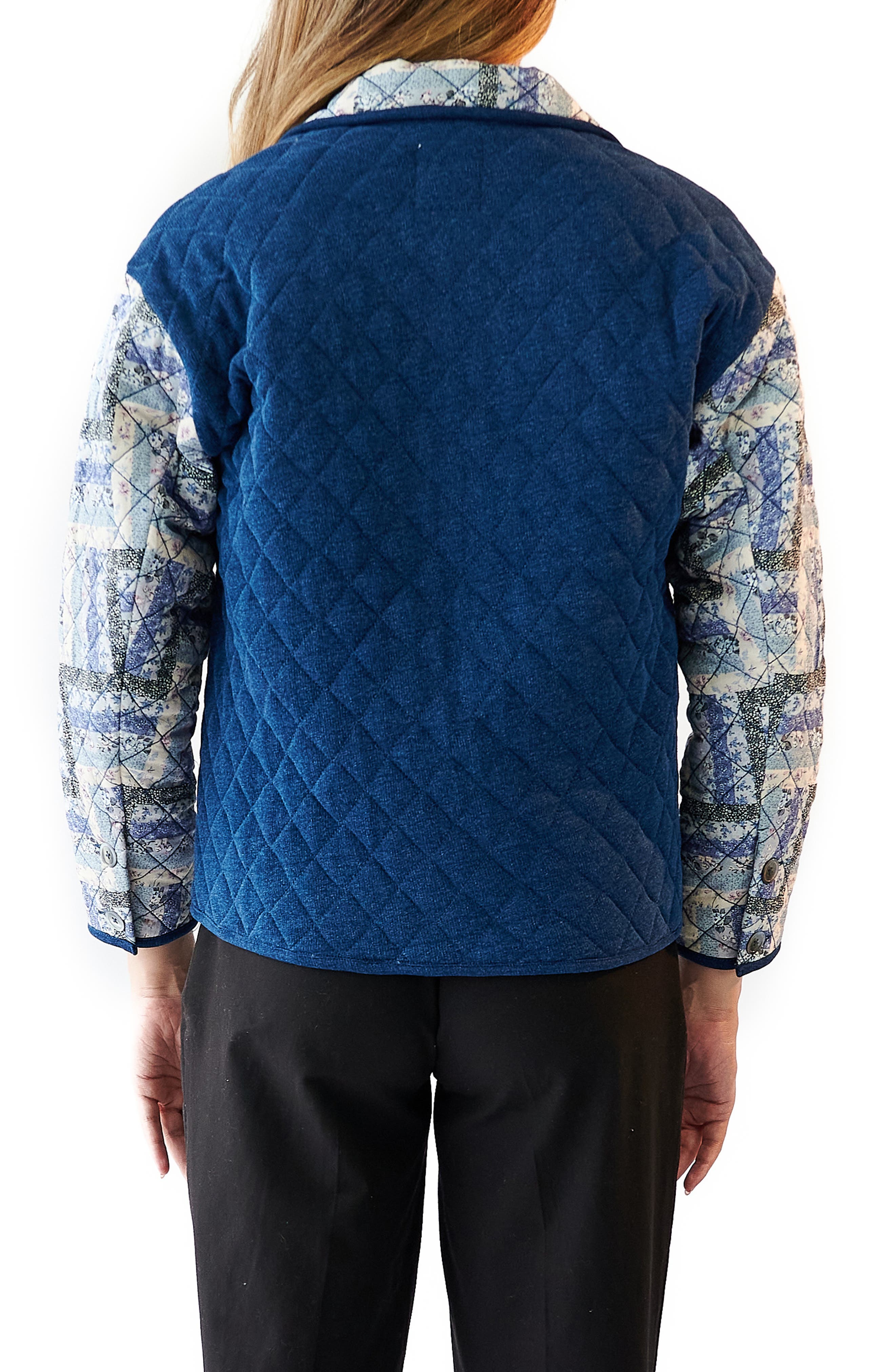 Gender Inclusive Quilted Patchwork Jacket - image 2