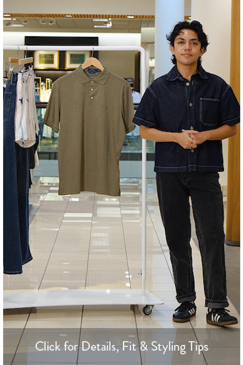 Classic Fit Solid Cotton Polo video