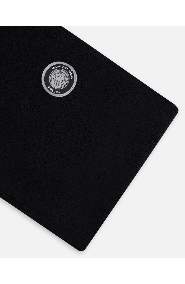Deux par Deux Kids Gender Inclusive Polar Fleece Neckwarmer, Alternate, color, Black