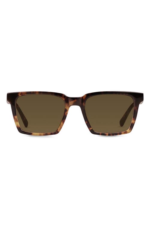 Eyebobs Rabble Rouser 55mm Blue Light Blocking Rectangular Reading Glasses In Brown
