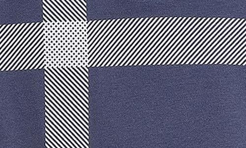 Barbour Blaine Tartan Polo In Navy/pine