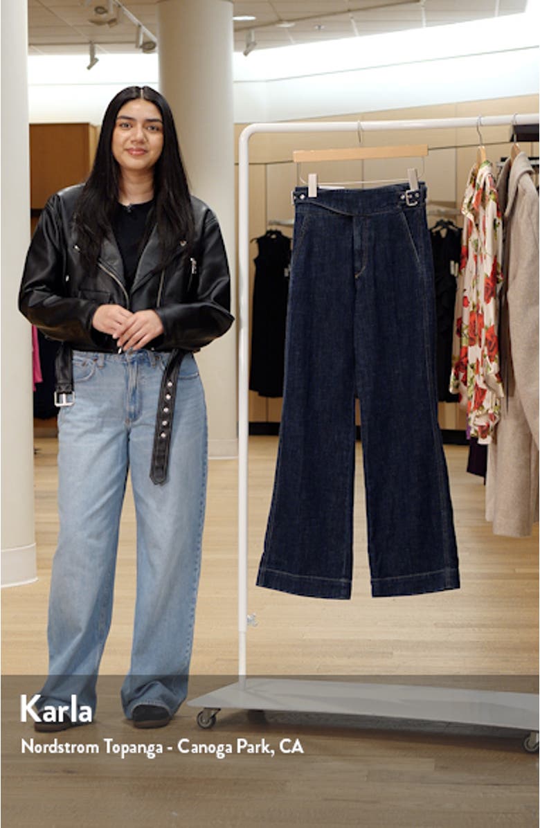 Wide Leg Sailor Jeans, sales video thumbnail