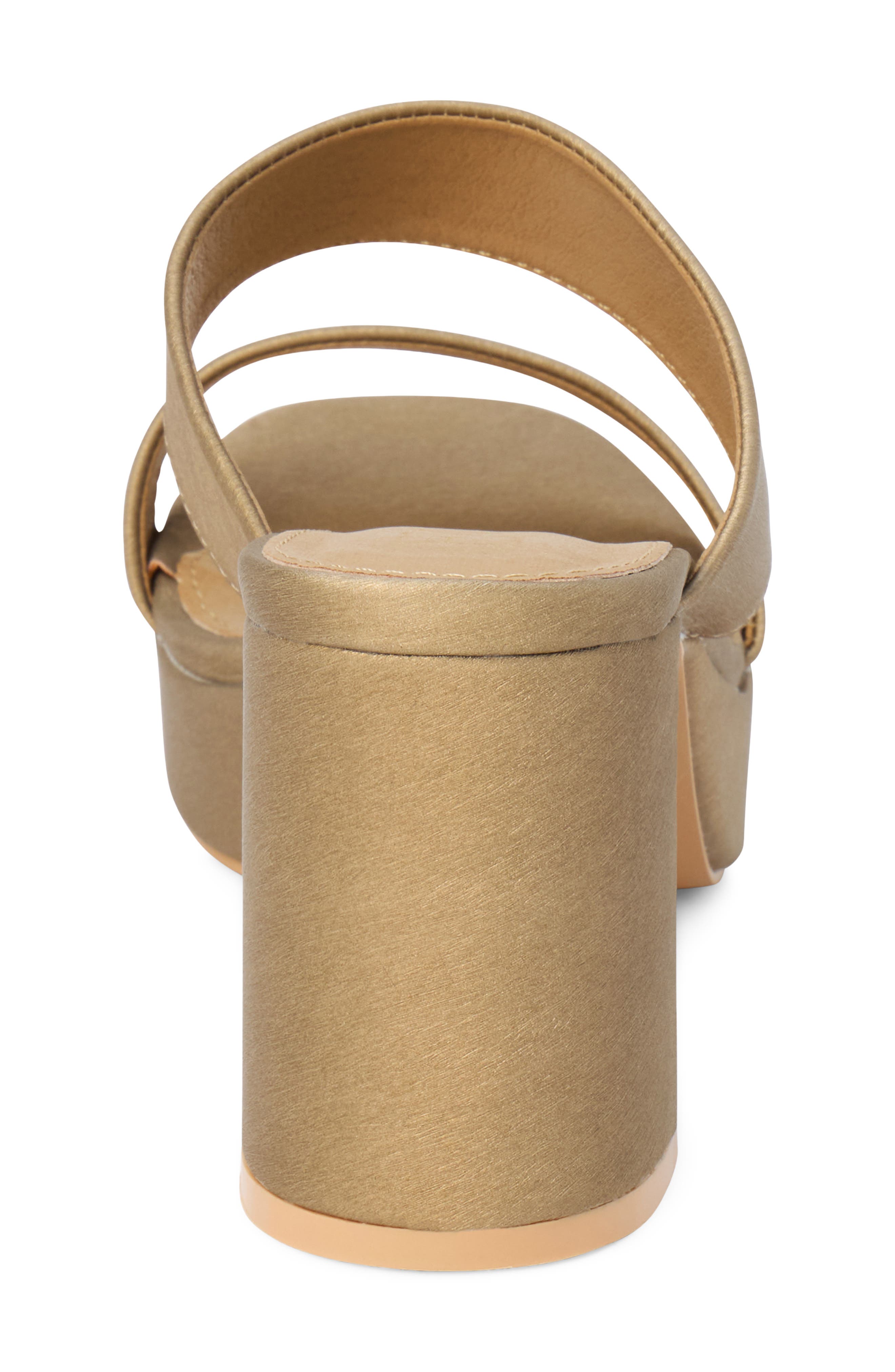 Delancey Platform Slide Sandal, Alternate, color, HONEY