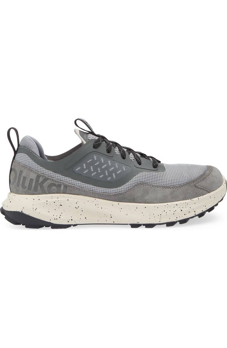 OluKai Makiki Water Resistant Trail Sneaker, Alternate, color, Cloud Grey / Poi