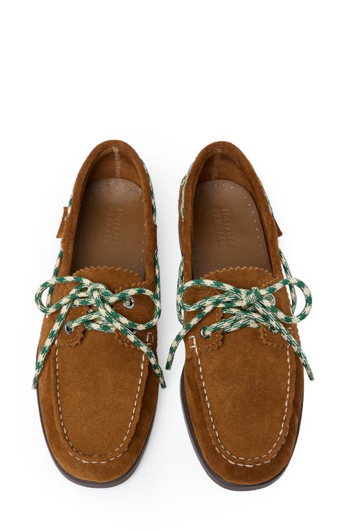 Loeffler Randall Franco Boat Shoe In Brown