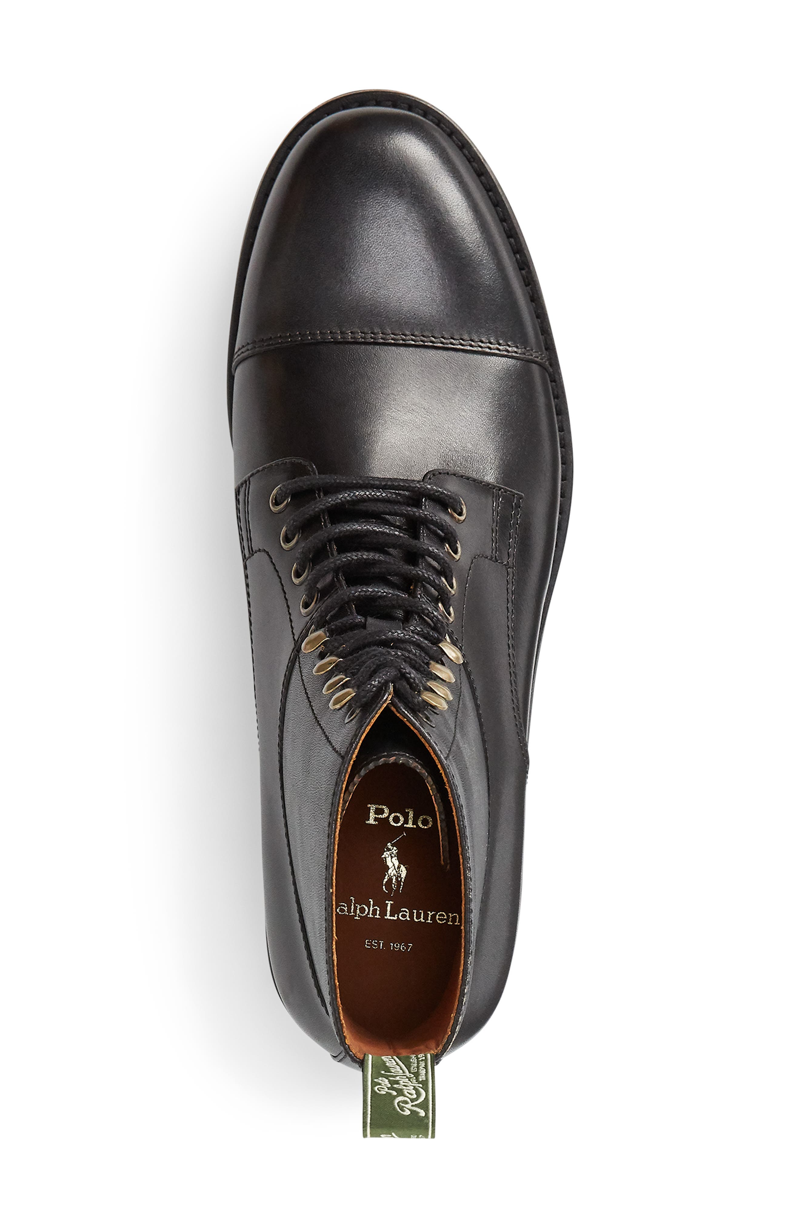Polo Ralph Lauren Bryson Cap Toe Boot, Alternate, color, 