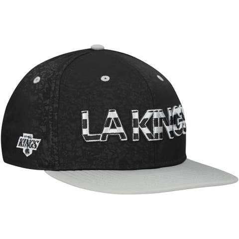 Men's Fanatics  Gray Los Angeles Kings Alternate Logo Snapback Hat