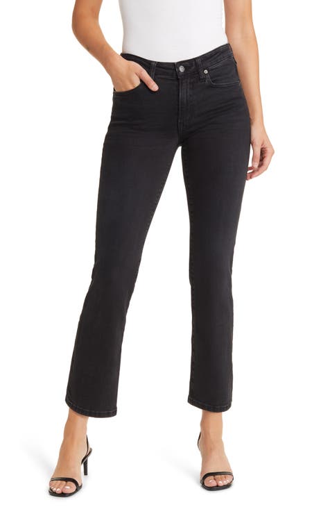 Lark Ankle Bootcut Jeans (Onyx)