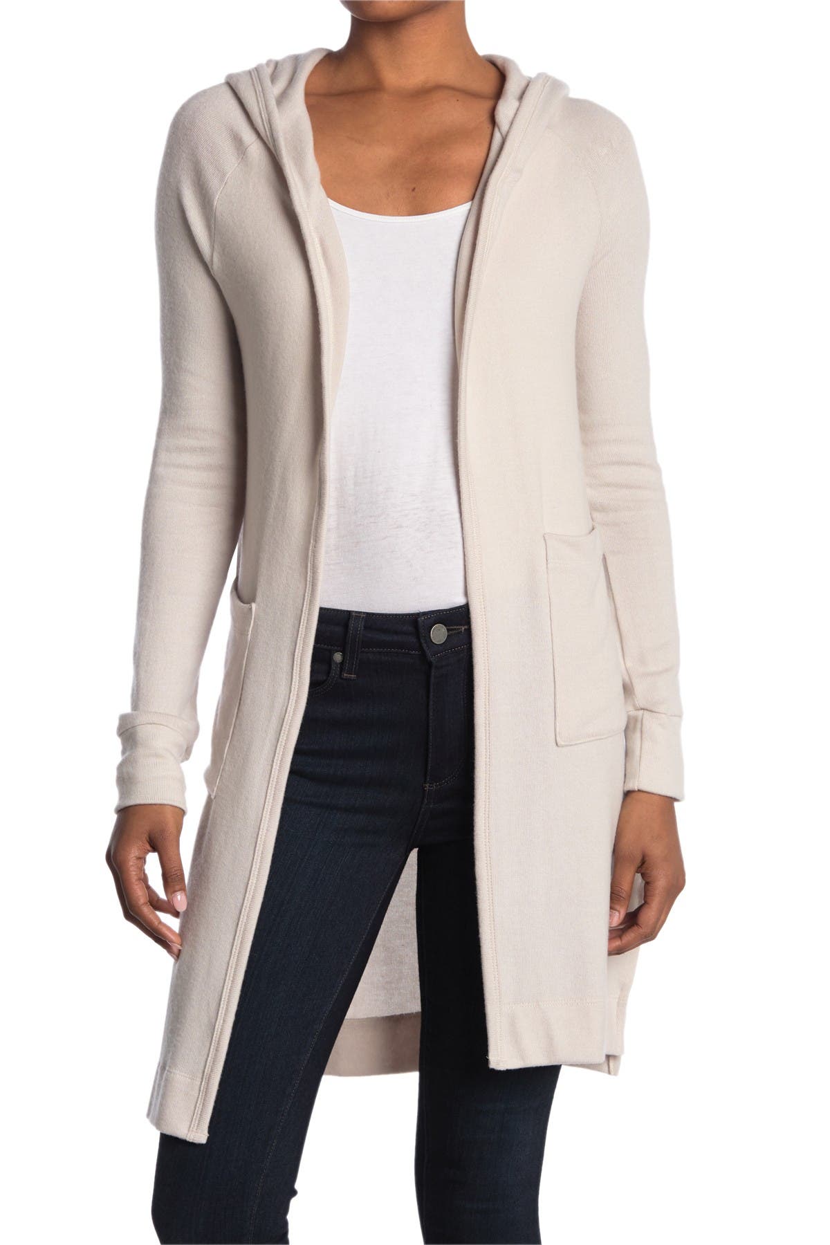 Knit Hooded Duster - image 3
