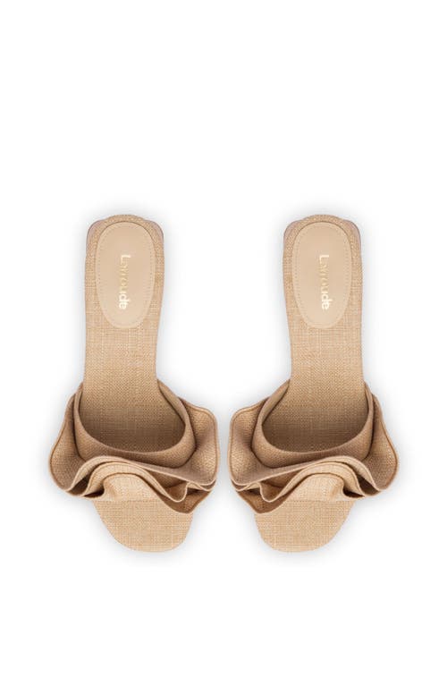 Larroude Larroudé Brigitte Ruffle Mule