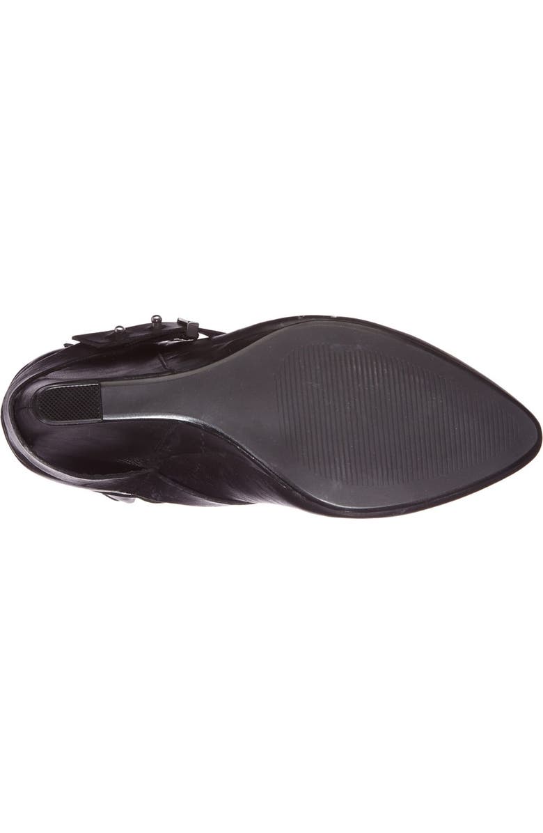 Naughty Monkey 'Angle Tangle' Pointy Toe Wedge Bootie, Alternate, color,