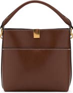 MANGO Faux Leather Bucket Bag