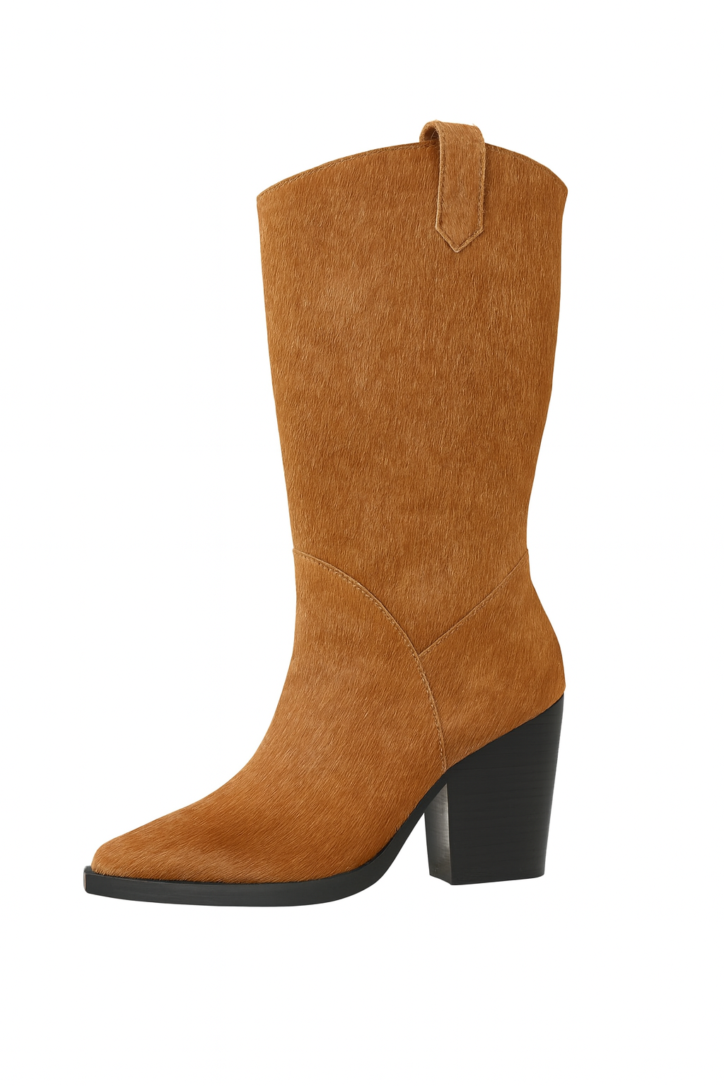 NEW AMENDMENT Olsson Texan Boot in Calf Hair, Main, color, Fawn