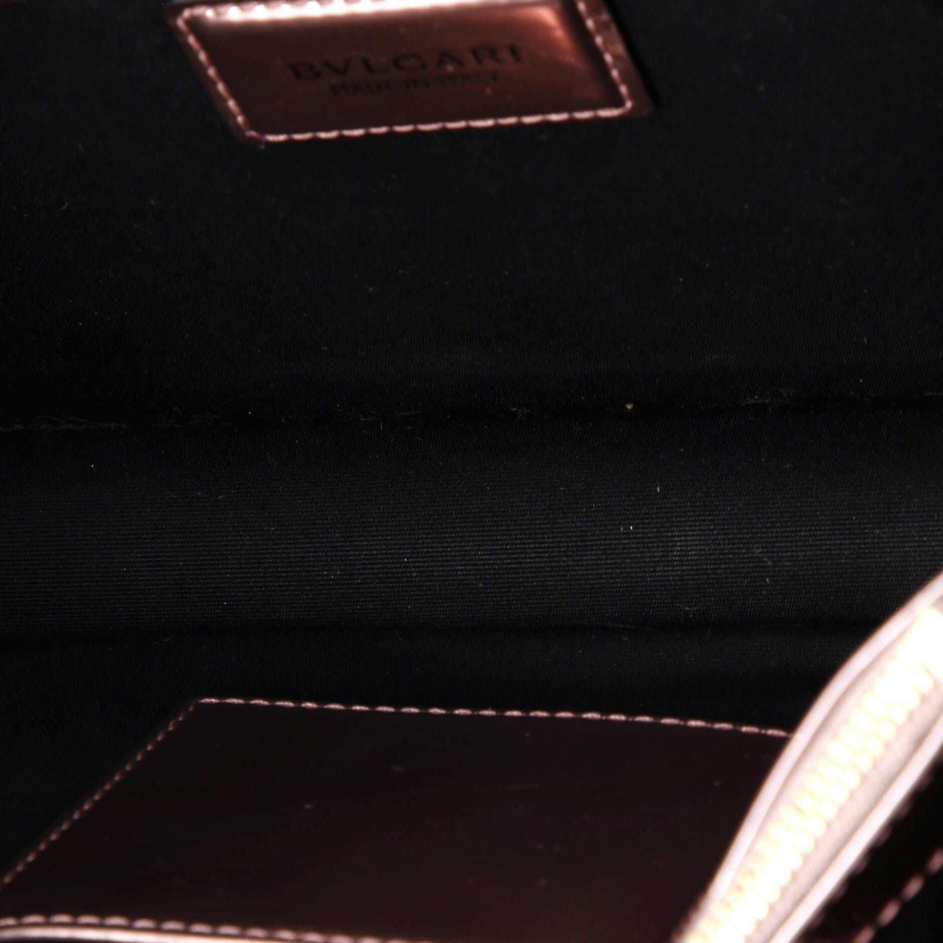 Serpenti Forever Shoulder Bag Patent Medium, Alternate, color, Metallic Silver