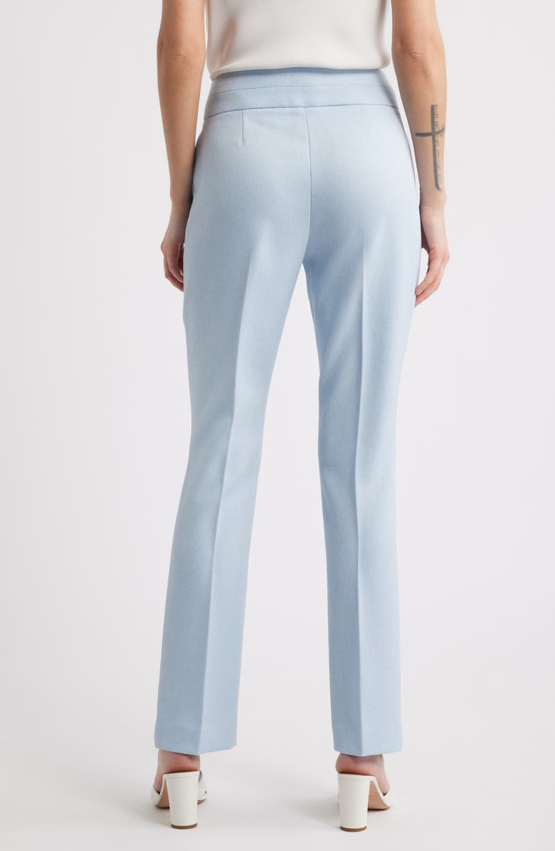 Tahari ASL Flare Leg Pants, Alternate, color, Ice Blue