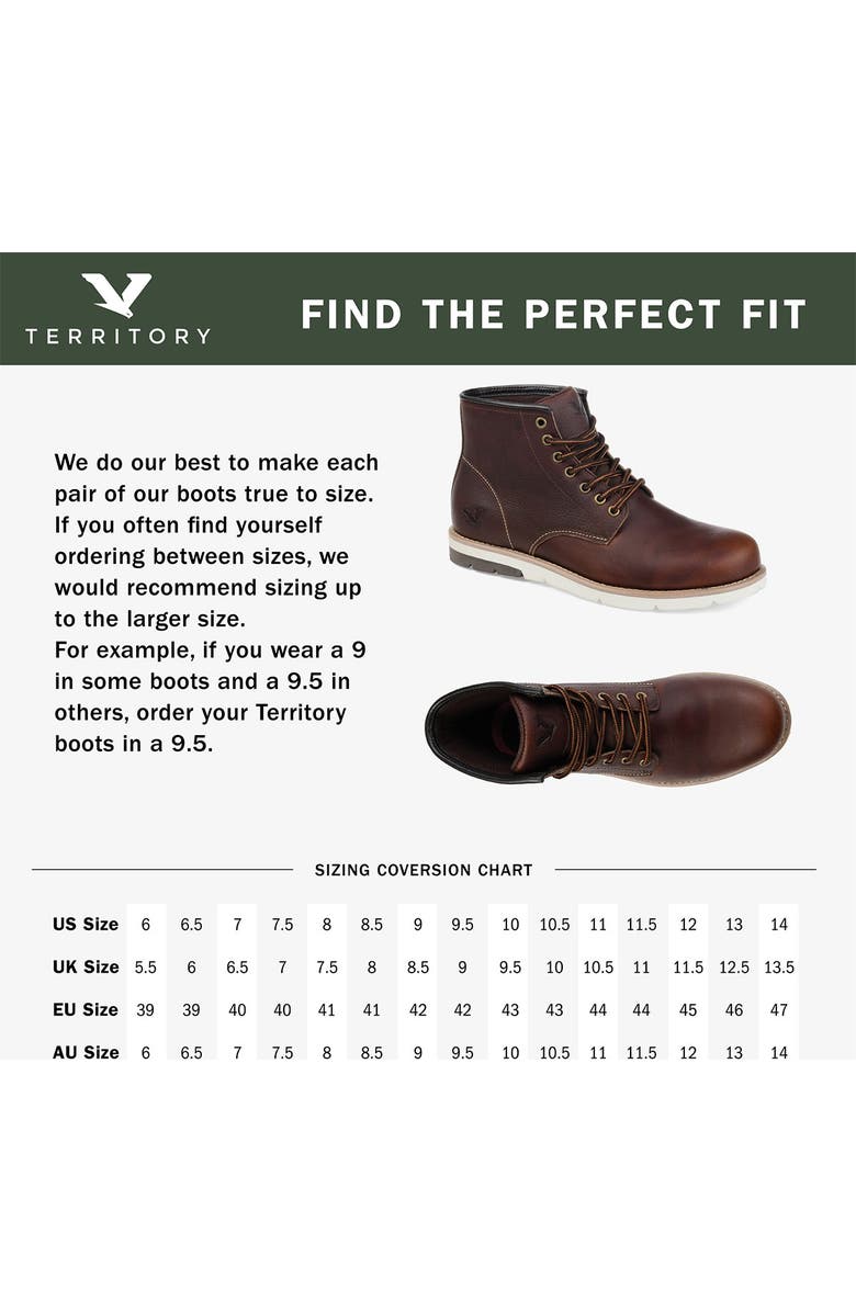 TERRITORY BOOTS Axel Ankle Boot - Wide Width, Alternate, color,